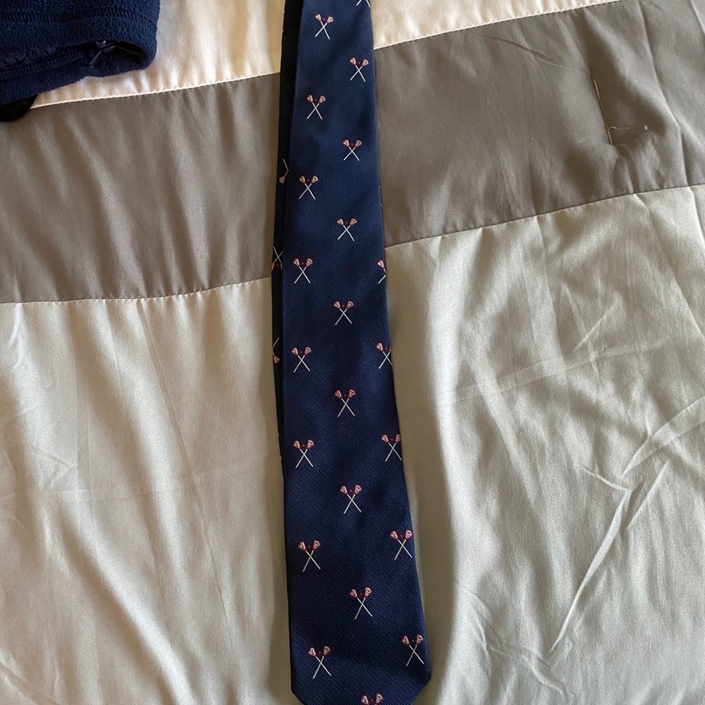 J-Crew lacrosse tie